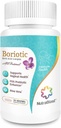 NutraBlast Acide borique Suppositoires vaginales Complexe avec/Aloe Vera et FOS Enhancer prébiotique , Tous les boriotiques naturels , Fabriqués aux États-Unis (30 Compte)