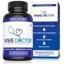 Rave Doctor 5 HTP Supplement - Essentiële Rave Vitamines voor Festival Goers, Rave Accessoires, Festival Essentials, Festival Gear, Rave Essentials, 5htp Supplement