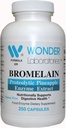 Wonder Labs Bromelain 2000 150mg, Proteolytische Ananas Enzyme Extract, Nutritionally Ondersteunt Digestieve Gezondheid - 250 Capsules