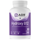 AOR, Hydroxy B12, ondersteunt cardiovasculaire gezondheid, zenuwfunctie en ontgifting, Dieetsupplement, Veganist, 60 porties (60 zakken)