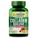 Himalaya Organics Biologische Collageen Bouwer voor haar en huid met Biotine en Vitamine C 90 Veg Capsules