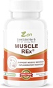 ZEN LIFE HERB Muscle REx - Joint, Muscle & Nerve Support - Relax Aches & Chronic Discomfort Plant Based Supplement (60 capsules)