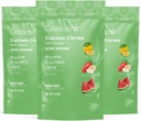 Vier vitamines Bariatrische 500mg Calcium citraat Zachte Kauwen met 500 IE Vitamine D3 
