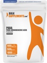 BulkSupplements.com PABA Powder - para Aminobenzoic Acid, PABA Supplement for Wellness - Vegan & Gluten Free, 500mg per Serving, 500g (1.1 lbs) (Pack of 1)
