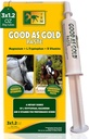 TRM Good as Gold Equine Calming Supplement Plakken voor ontspanning en aandacht Tryptofaan, Magnesium, B Vitaminen - 3 Aantal x 1,23 oz (3 Aantal x 35g) - 3 Aantal x 1,23 oz