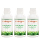 Wheatgrass (Pack of 3) Supershots(30 Day Supply) - Tarwegrasextract in een fles, sterker dan vers tarwegrassap en poeder