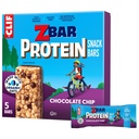 CLIF Kid Zbar Proteine - Chocolate Chip - Crispy Whole Grain Snack Bars - Made with Organic Haver - Non-GMO - 5g Proteïne - 1,27 oz. (5 Pack)