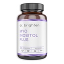 Dr. Brighten Myoinositol Plus - Doctor Formuled Ratio van Myo- en D-Chiro-Inositol om PCOS symptomen te ondersteunen, Hormone balans, gezonde ovariële functie, en regelmatige menstruele cycli