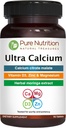 Pure Nutrition Ultra Calcium 1000mg met VIT D3 + K 