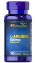 Pride de Puritan L-Arginine 500 mg, soutien à la santé cardiaque, 100 comtes