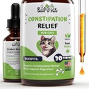 Cat Constipatie Verlichting - Kan helpen bij het verminderen van constipatie en geblokkeerde kolven, verbeteren kolvenbeweging, & veel meer - Constipatie verlichting voor katten - Cat Laxative - 1 floz - Kip smaak (2)