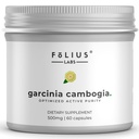 Supplément d'extrait de Cambogia de Garcinia pur 500mg - Extrait 100% naturel de HCA concentré à 60% - Soutient une digestion et un métabolisme sains - 60 Capsules