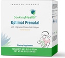 Op zoek naar gezondheid Optimale prenatale met collageen, vrouwen Multivitamine met B12, L-5-MTHF, Choline, Methylation Support, Ondersteunt vruchtbaarheid en Bevruchting door zwangerschap en borstvoeding (15 porties)