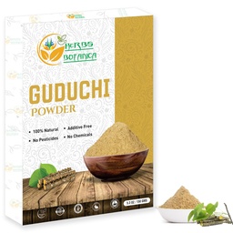 Herbes Botanica Guduchi Poudre USDA Bio Neem Giloy Poudre de Tinospora cordifolia.