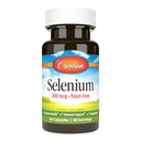 Carlson - Selenium, 200 mcg Gistvrij, Prostate Health & Immune Support, Antioxidant, 60 capsules