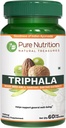 Alimentation pure Triphala Extrait 700mg - 60capsules (Extrait Equiv. à 1900mg Poudre de fruits Triphala) Non GMO.