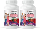 BariatricPal All-in-ONE Kauwbare multivitamine met calciumcitraat en ijzer - gemengde bessen (60 dagen levering)