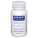Pure Encapsulations Melatonine 20 mg - Niet bedoeld voor slaapondersteuning - voor immuunsysteem en gezonde cellen - 99,5% Zuiverheid Melatonine - Glutenvrij & niet-GMO - 60 capsules