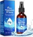 Generieke Magnesiumolie, 100% zuiver en natuurlijk Magnesium Olie Spray Biologische voor voeten, spieren, haar en huid, gemakkelijk te absorberen, Topical Magnesium Spray 2 fl oz