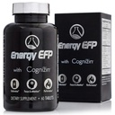 Energie EFP Brain Booster - 60Ct Nootropic Energy Supplements for Focus & Stamina with Citicoline, Vitamine B, Ashwagandha, L-Theanine, Ginseng