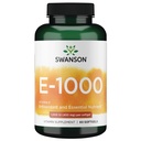 Swanson Vitamine E 1000 Iu 1000 Iu (450 Milligrammen) 60 Sgels