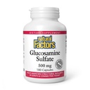 Natuurlijke factoren, Glucosaminesulfaat, ondersteunt gezonde gezamenlijke mobiliteit, cartilage en connectief weefsel, 180 capsules