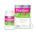 Florajen Kids Probiotic - Daily Gut & Immune Support for Children 6 Months & Up - Constipatie, opgeblazen gevoel, & Digestie - Koeling voor versheid & Potency - 60 Capsules