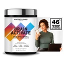 Whitney Johns - Supplément Booster Cerveau, Focus Nootropique, Suppléments Cerveau pour Mémoire et Focus, Réduisez le brouillard cérébral avec un MCT unique à action rapide C8 - Zéro sucre et caféine, 2 Tubes