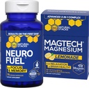 NATUURLIJKE STAKKEN MagTech Magnesium Lemonade + NeuroFuel Nootropic Bundle - Ondersteuning Focus & Brain Health* - 45 TotaalDiensten