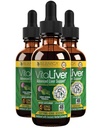 VitaLiver - Liver Health Supplement - Ondersteuning leverreiniging & detox - vloeibare levering voor absorptie - melkdistel, Artichoke, Chanca Piedra, Dandelion & meer!