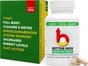 ODii Better High Cleanse Detox 900 mg Focus Energy Support Immuunsysteem Ontstekingsrelief Digestive Health Capsules for Men and Women Boost Vitality and Feel Your Best!
