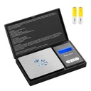Échelle de Gram de poche numérique Smart Weigh, 200g x 0,01g, Bijoux, Aliments, Échelle de médecine, Batterie incluse