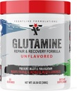 Glutamine, Unflavored, Essentials, Train Harder, Recover Sneller, Verhoog Endurance, Veteren Eigendom en Bediend (60 Serven, Glutamine)