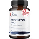 Conceptions pour la santé Annatto-GG 300 - supplément GG de Geranylgeraniol des graines d'Annatto - soutient le vieillissement en santé, la santé osseuse, la santé musculaire, l'énergie cellulaire et la production de Coenzyme Q10 (60 Softgels)