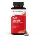 LifeSeasons B/P Stabili-T - Blood Pressure Support - Supplement for Healthy Heart & Circulation - Ashwagandha, Arjuna, Gotu Kola & Hawthorn Berry - 120 Capsules