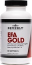 Beverly International EFA Gold, 90 Softgel Capsules. Hoge potentie Omega-3s EPA en DHA + Omega 6&9 vetzuren. Combinatie Vis, Vlaszaad en Borage Oil.