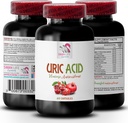 Suppléments à l'acide urique inférieur - Acid URIC - Aliments à l'acide urique inférieur, acide urique inférieur Rapidement, aliments à l'acide urique, cristaux d'acide urique Joints, pilules de cerise, extrait de café vert 1Bot 60Caps