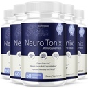 (5 Pack) Neurotonix Memory Supplement - Officiële Formule - Neuro Tonix Memory Tablets for Focus and Memory, Neruotonix Brain Supplement Pills, Neuro Tonix Advanced Formula Maximum (300 Capsules)