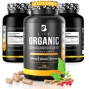 Organische Ashwagandha KSM-66 1000 mg Supplement 