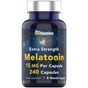 tnvitaminen Melatonine 15 MG Per Capsule (240 Capsules)