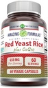 Verbazingwekkende Formules Red Gist Rice 600 Mg Plus Coq10 50 Mg 