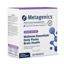 Métagène Bien-être Essentiels Santé cérébrale - Packs multivitamines quotidiens complets* - avec acide alpha lipoïque, biotine, DHA, Folate & CoQ10 - Supporte Mémoire, Focus et Fonction cérébrale* - 30 Packets
