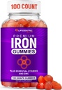 LifeCentricHealth Iron Gummies for Adults & Kids 