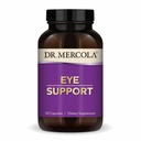 Dr. Mercola Eye Support - Supports Eye & Vision Health - with Lutein, Zeaxanthin, Organic Astaxanthin & Black Currant - Non-GMO, Gluten-Free & Soy Free - 90 Capsules (90 Servings)