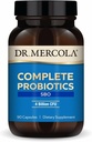 Dr. Mercola Complete Probiotica SBO - 4 miljard CFU - voor Gut Health - Ondersteunt gezonde immuunfunctie - Non-GMO, Glutenvrije & sojavrije - 90 capsules (90 porties)