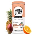 Wonderbaarlijk Antacida, Effectieve brandend maagzuur en Instant Acid Indigestie Verlichting, Extra sterkte Kauwtabletten, 1000 mg Calcium Carbonaat, Geen Talk of Verf, Tropische Fruit, 120 Tellen