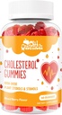 Cholesterol Supplements with 1500 Mg Plant Sterols & Stanols, Cholesterol Support Gummies, Cholesterol Complex Gummies, Maintains Normal Levels, Mixed Berry Flavor, 60 Count