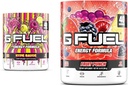 G carburant Sauce Hype Poudre d'énergie, sans sucre, pur supplément de caféine Focus, mélange d'eau et de fruits Tub de punch (40 portions) Elite Formule d'énergie et d'endurance, 9,8 oz (280g)