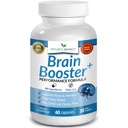 40-in-1 Brain Booster Supplement voor Focus, Geheugen, Helderheid, Energie Geavanceerde Vitaminen Plus eBook 