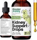 Forever Puppy Nierondersteuning Drops for Dogs - Cordyceps Mushroom, Astragalus, Stinging Nettle Leaf Extract - Liquid Dog Vitamines and Supplements - Sugar & Alcoholvrije Tinctuur - 2 fl oz
